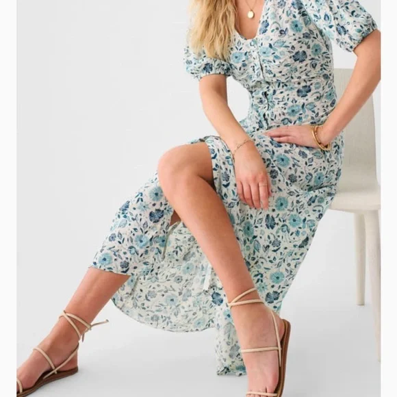 Faherty | Sorrento Dress | L - Picture 1 of 10